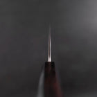 Nakiri SKD11 Nashiji Ebony Handle 165mm-[Musashi]-[Japanese-Kitchen-Knives]