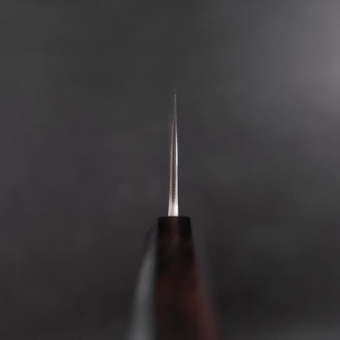 Nakiri SKD11 Nashiji Ebony Handle 165mm-[Musashi]-[Japanese-Kitchen-Knives]
