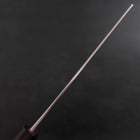 Nakiri SKD11 Nashiji Ebony Handle 165mm-[Musashi]-[Japanese-Kitchen-Knives]