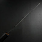 Nakiri SLD Black Damascus Ebony Handle 170mm (6.7”)-[Musashi]-[Japanese-Kitchen-Knives]