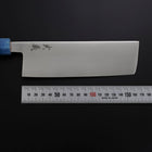 Nakiri SLD Mirror Shoreline Handle 170mm-[Musashi]-[Japanese-Kitchen-Knives]