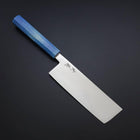 Nakiri SLD Mirror Shoreline Handle 170mm-[Musashi]-[Japanese-Kitchen-Knives]