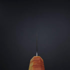 Nakiri SLD Mirror Sunset Orange Handle 170mm-[Musashi]-[Japanese-Kitchen-Knives]