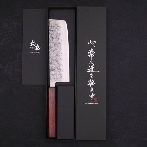 Nakiri SLD Nashiji Washi Mango Urushi Morado 165mm