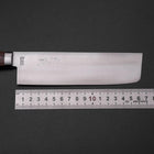 Nakiri SLD Polished Western Handle 165mm (6.5”)-[Musashi]-[Japanese-Kitchen-Knives]