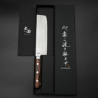 Nakiri SLD Polished Western Handle 165mm (6.5”)-[Musashi]-[Japanese-Kitchen-Knives]