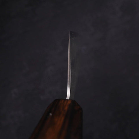 Nakiri Silver Steel #3 Nashiji Mango Sumi Urushi 165mm