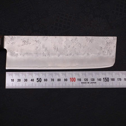 Nakiri Silver Steel #3 Nashiji Mango Occidental Marrón 165mm
