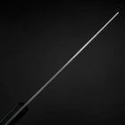 Nakiri Silver Steel #3 Nashiji Western Handle 170mm (6.7”)-[Musashi]-[Japanese-Kitchen-Knives]