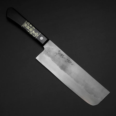 Nakiri Silver Steel #3 Nashiji Western Handle 170mm (6.7”)