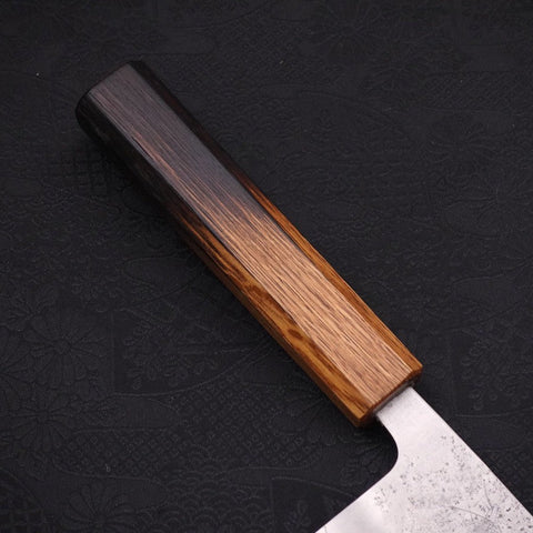 Nakiri Silver Steel #3 Nashiji Mango Yaki Urushi 165mm