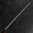 Nakiri Stainless Clad Blue Steel #2 Kurouchi Zelkova Handle 165mm-[Musashi]-[Japanese-Kitchen-Knives]