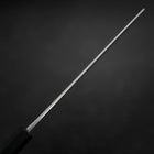 Nakiri Stainless Clad Blue Steel #2 Kurouchi Rubber Handle 165mm-[Musashi]-[Japanese-Kitchen-Knives]