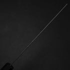 Nakiri Sweden Stainless Steel Nashiji Washi Damascus Blue Urushi Handle 165mm-[Musashi]-[Japanese-Kitchen-Knives]