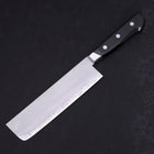 Nakiri Sweden Stainless Steel Polished Western Handle 165mm-[Musashi]-[Japanese-Kitchen-Knives]