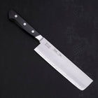 Nakiri Sweden Stainless Steel Polished Western Handle 165mm-[Musashi]-[Japanese-Kitchen-Knives]