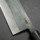 Nakiri V-Toku Kurouchi Damascus Buffalo Magnolia Handle 165mm-[Musashi]-[Japanese-Kitchen-Knives]
