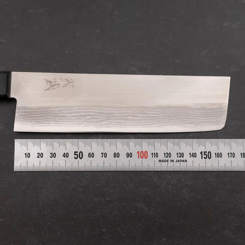 Nakiri VG-1 Damascus Western Handle 165mm (6.5”)-[Musashi]-[Japanese-Kitchen-Knives]