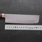 Nakiri VG-1 Nashiji Western Mahogany Handle 165mm-[Musashi]-[Japanese-Kitchen-Knives]