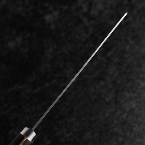 Nakiri VG-1 Polished Western Black Handle 160mm (6.3”)-[Musashi]-[Japanese-Kitchen-Knives]