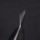 Nakiri VG-1 Polished Western Black Handle 160mm (Tsuba-nashi)-[Musashi]-[Japanese-Kitchen-Knives]