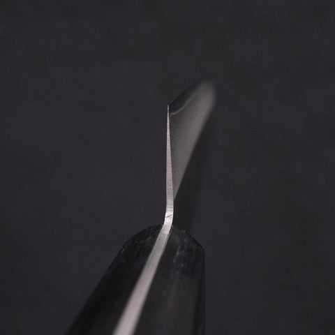 Nakiri VG-1 Polished Western Black Handle 160mm (Tsuba-nashi)-[Musashi]-[Japanese-Kitchen-Knives]