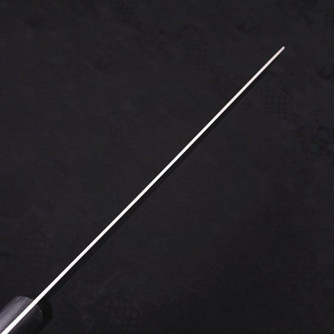 Nakiri VG-1 Polished Western Black Handle 160mm (Tsuba-nashi)-[Musashi]-[Japanese-Kitchen-Knives]
