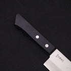 Nakiri VG-1 Polished Western Black Handle 160mm (Tsuba-nashi)-[Musashi]-[Japanese-Kitchen-Knives]