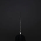 Nakiri VG-1 Polished Western Black Handle 165mm (Tsuba-nashi) (6.5”)-[Musashi]-[Japanese-Kitchen-Knives]
