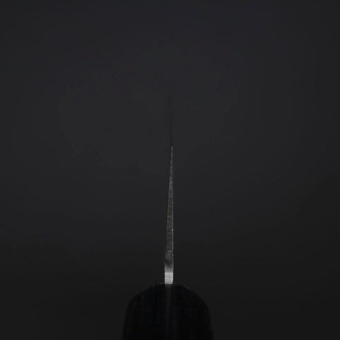 Nakiri VG-1 Polished Western Black Handle 165mm (Tsuba-nashi) (6.5”)-[Musashi]-[Japanese-Kitchen-Knives]