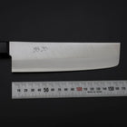 Nakiri VG-1 Polished Western Black Handle 165mm (Tsuba-nashi) (6.5”)-[Musashi]-[Japanese-Kitchen-Knives]