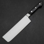 Nakiri VG-1 Polished Western Black Handle 170mm-[Musashi]-[Japanese-Kitchen-Knives]