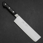 Nakiri VG-1 Polished Western Black Handle 170mm-[Musashi]-[Japanese-Kitchen-Knives]