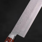 Nakiri VG-1 Tsuchime Western Mahogany Handle 165mm-[Musashi]-[Japanese-Kitchen-Knives]