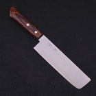 Nakiri VG-1 Tsuchime Western Mahogany Handle 165mm-[Musashi]-[Japanese-Kitchen-Knives]
