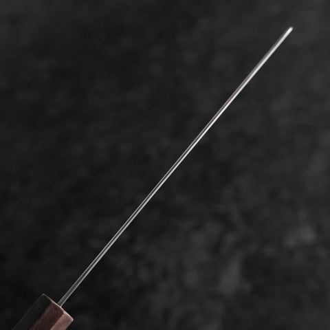 Nakiri VG-10 Damascus Brown Birch Handle 165mm (6.5”)-[Musashi]-[Japanese-Kitchen-Knives]