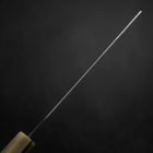 Nakiri VG-10 Damascus Buffalo Dark Pink Maple Handle 170mm-[Musashi]-[Japanese-Kitchen-Knives]