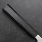 Nakiri VG-10 Damascus Dark Blue Urushi Handle 165mm-[Musashi]-[Japanese-Kitchen-Knives]