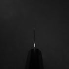 Nakiri VG-10 Damascus Ebony Handle 165mm (6.5”)-[Musashi]-[Japanese-Kitchen-Knives]