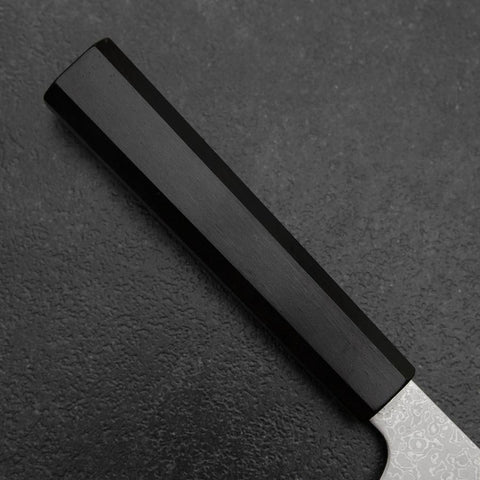 Nakiri VG-10 Damascus Ebony Handle 165mm-[Musashi]-[Japanese-Kitchen-Knives]