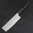 Nakiri VG-10 Damascus Gray Birch Handle 170mm-[Musashi]-[Japanese-Kitchen-Knives]