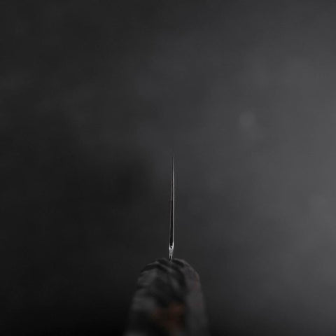 Nakiri VG-10 Damascus Gray Birch Handle 170mm-[Musashi]-[Japanese-Kitchen-Knives]