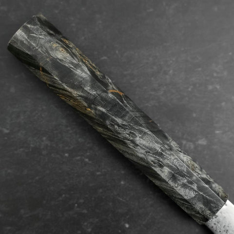 Nakiri VG-10 Damascus Gray Birch Handle 170mm-[Musashi]-[Japanese-Kitchen-Knives]