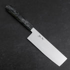 Nakiri VG-10 Damascus Gray Birch Handle 170mm-[Musashi]-[Japanese-Kitchen-Knives]