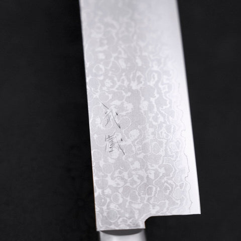 Nakiri VG-10 Damascus Mahogany Handle 165mm-[Musashi]-[Japanese-Kitchen-Knives]