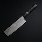Nakiri VG-10 Damascus Maple Handle 165mm-[Musashi]-[Japanese-Kitchen-Knives]