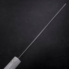 Nakiri VG-10 Damascus Ocean White Black Gold Handle 165mm-[Musashi]-[Japanese-Kitchen-Knives]