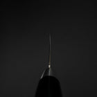 Nakiri VG-10 Damascus Western Black Round Handle 170mm (6.7”)-[Musashi]-[Japanese-Kitchen-Knives]