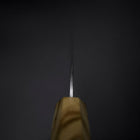 Nakiri VG-10 Mirror Tsuchime Damascus Olive Handle 170mm (6.7”)-[Musashi]-[Japanese-Kitchen-Knives]