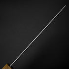 Nakiri VG-10 Mirror Tsuchime Damascus Olive Handle 170mm (6.7”)-[Musashi]-[Japanese-Kitchen-Knives]